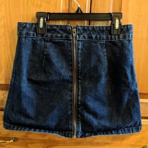 Topshop MOTO Denim Miniskirt